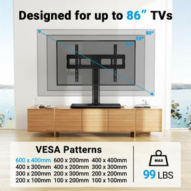 PERLESMITH tempered glass base offering sturdy support and safety features