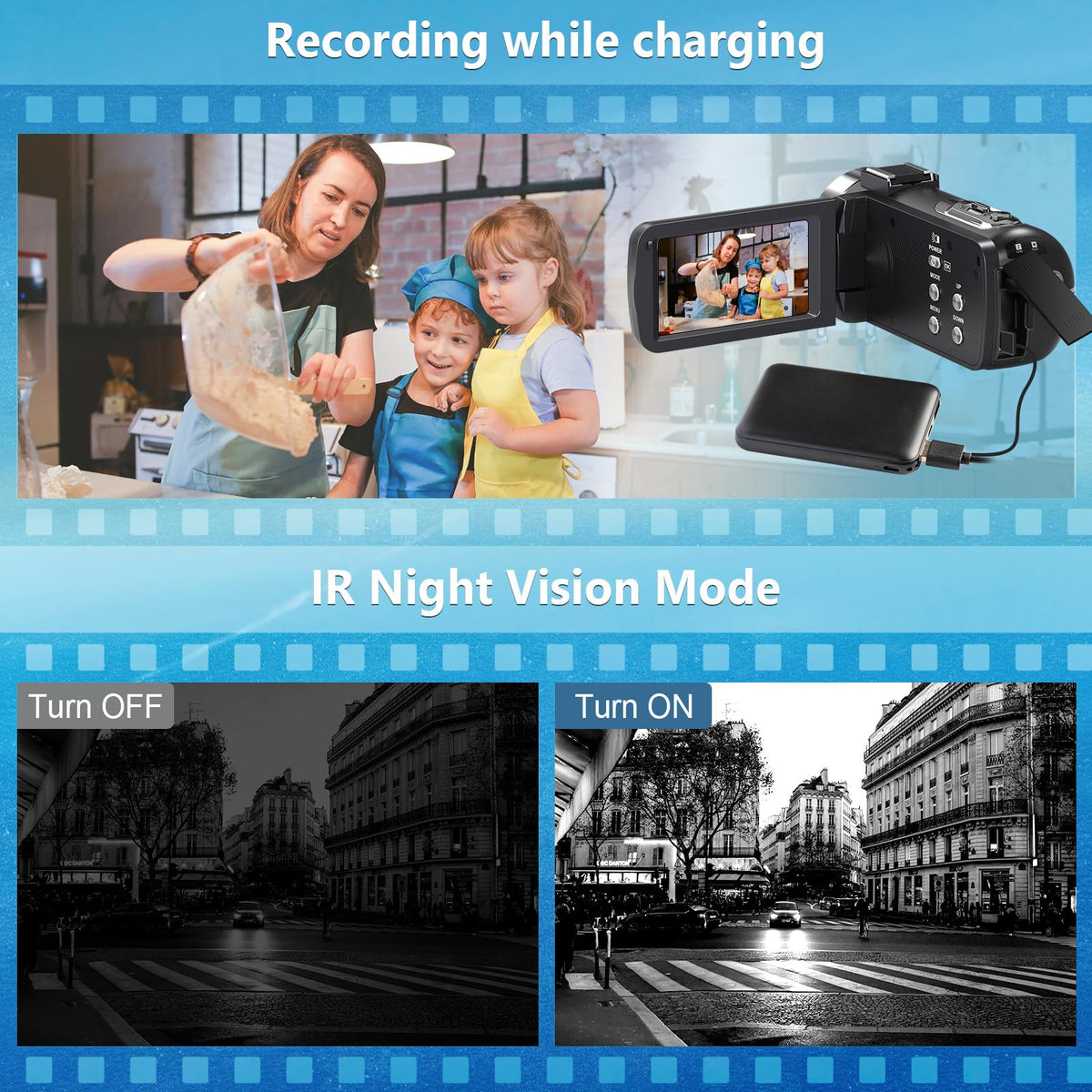 Peryoua IR night vision reveals subtle nighttime moments