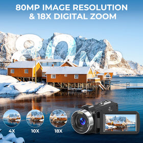 Peryoua 4K camera night vision setup enables dim-light recording