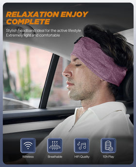 Perytong headband used by runner showing secure fit and sweat resistance
