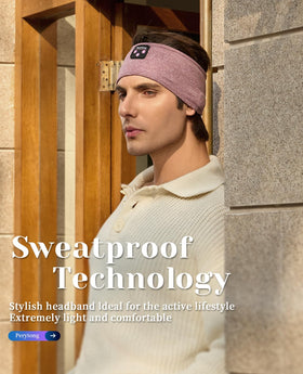 Perytong Sleep Headphones offer up to 14 hours of uninterrupted listening.
