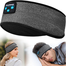 Perytong sleep headphones band design for hands-free music during rest and travel.