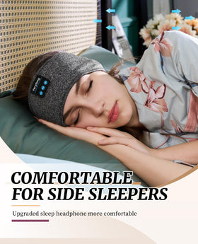 Perytong sleep headphones pair via Bluetooth with phones and devices.