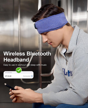 Perytong Sleep Headphones offer compact folded storage.