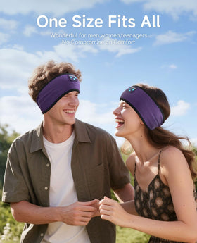 Perytong sleep headphones headband charging and long-lasting battery for adventures.