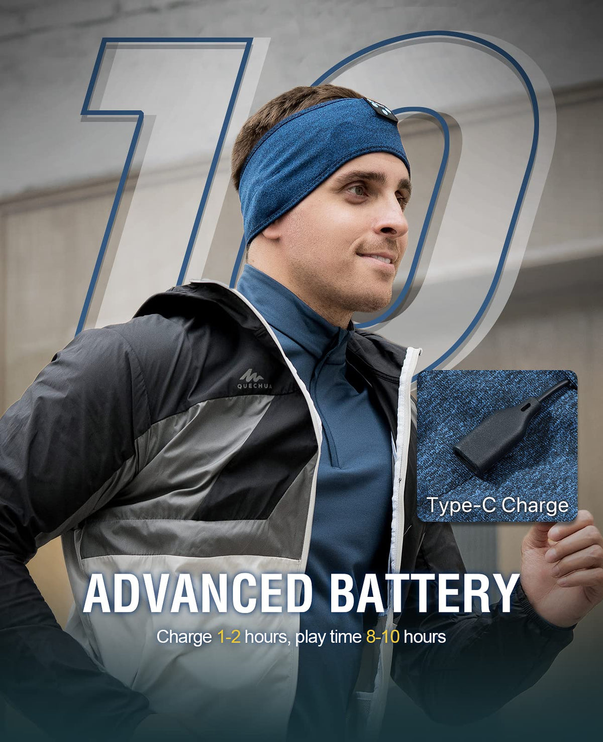 Built-in microphone on PES01 enables hands-free calls