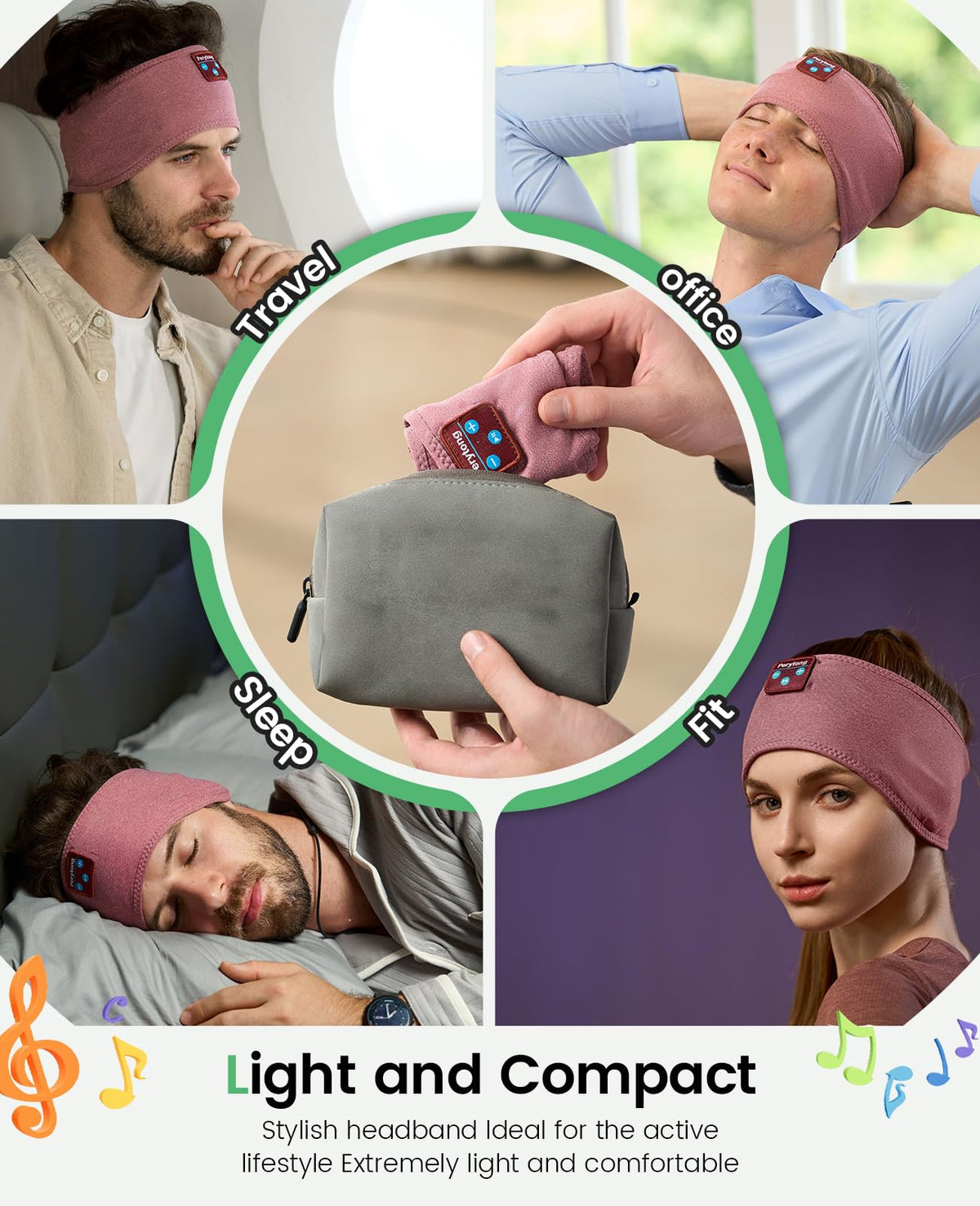 Perytong sleep headphones packaged gift-ready for tech lovers.