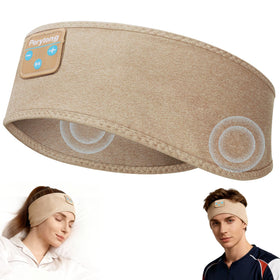 Perytong Sleep Headphones headband with ultra-thin speakers for side sleepers.