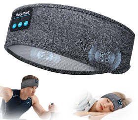 Perytong sleep headphones headband worn for comfort and music extension