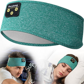 Perytong sleep headphones in bed with music and rest