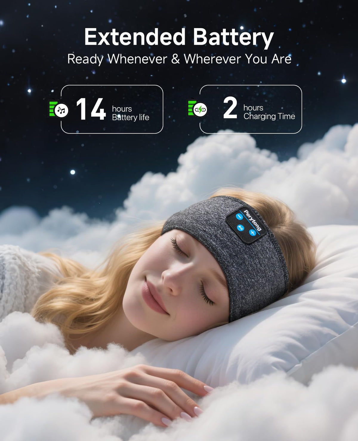 Perytong HD sound quality speakers for clear music and audiobooks
