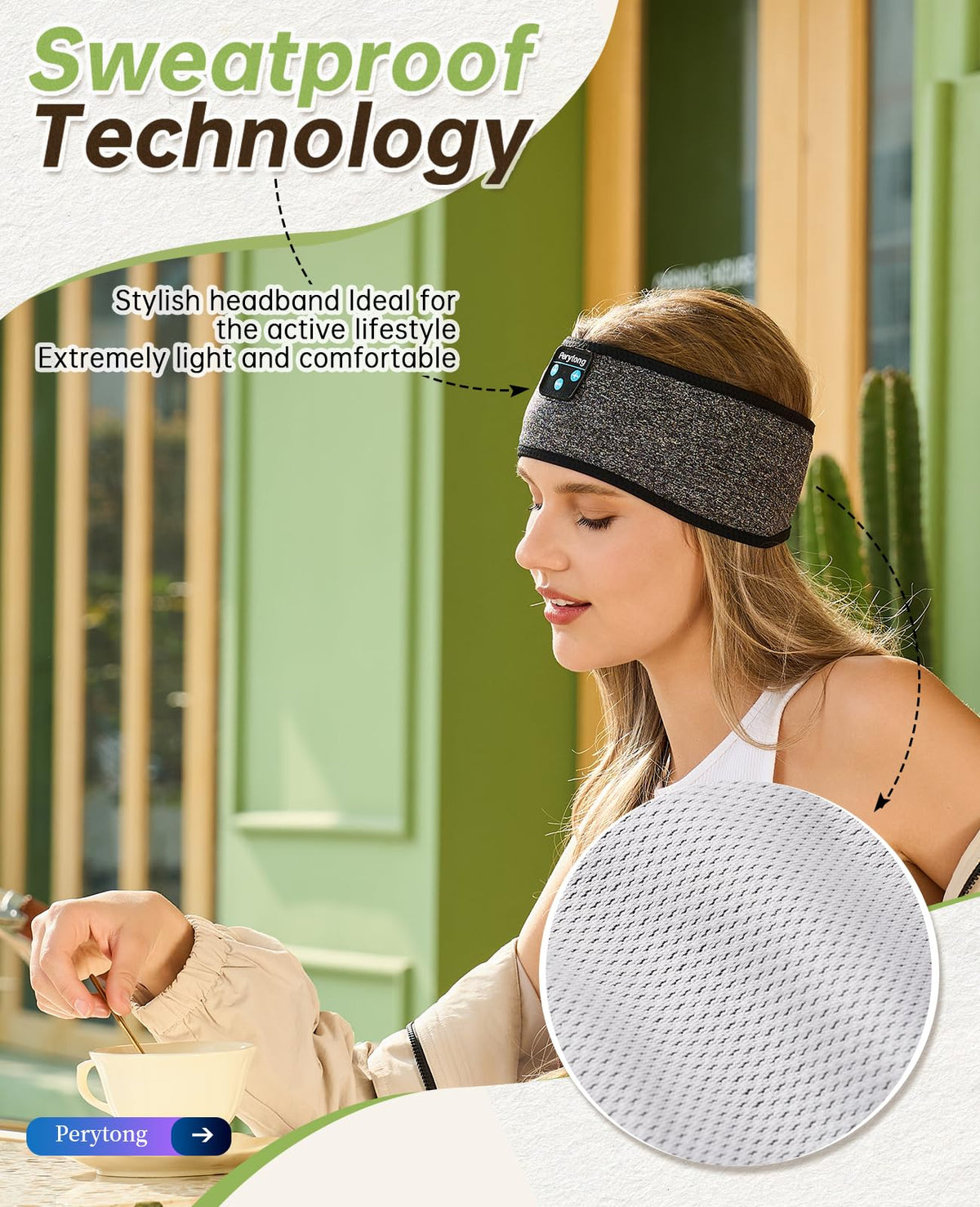 Perytong ultra-thin speakers 40mm deliver clear stereo without bulk.