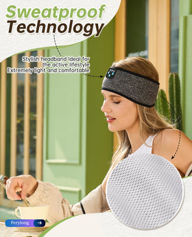 Perytong ultra-thin speakers fit for side sleepers with gentle pressure.