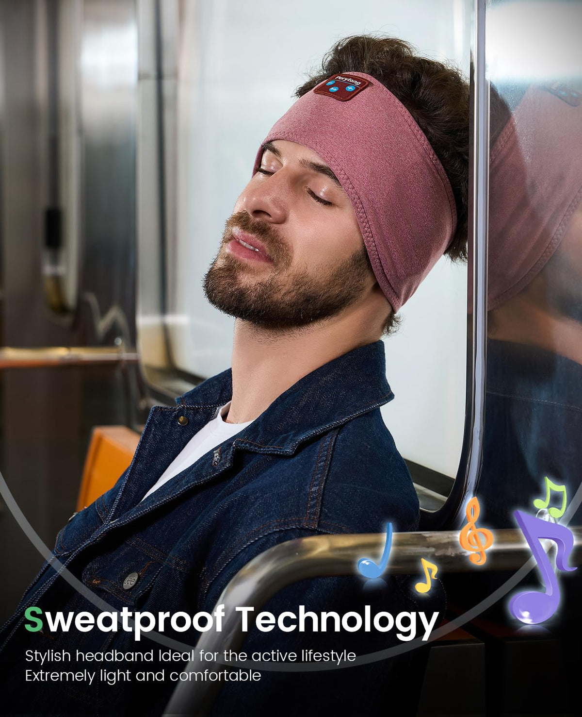Perytong washable sweat-resistant fabric offers easy care after workouts