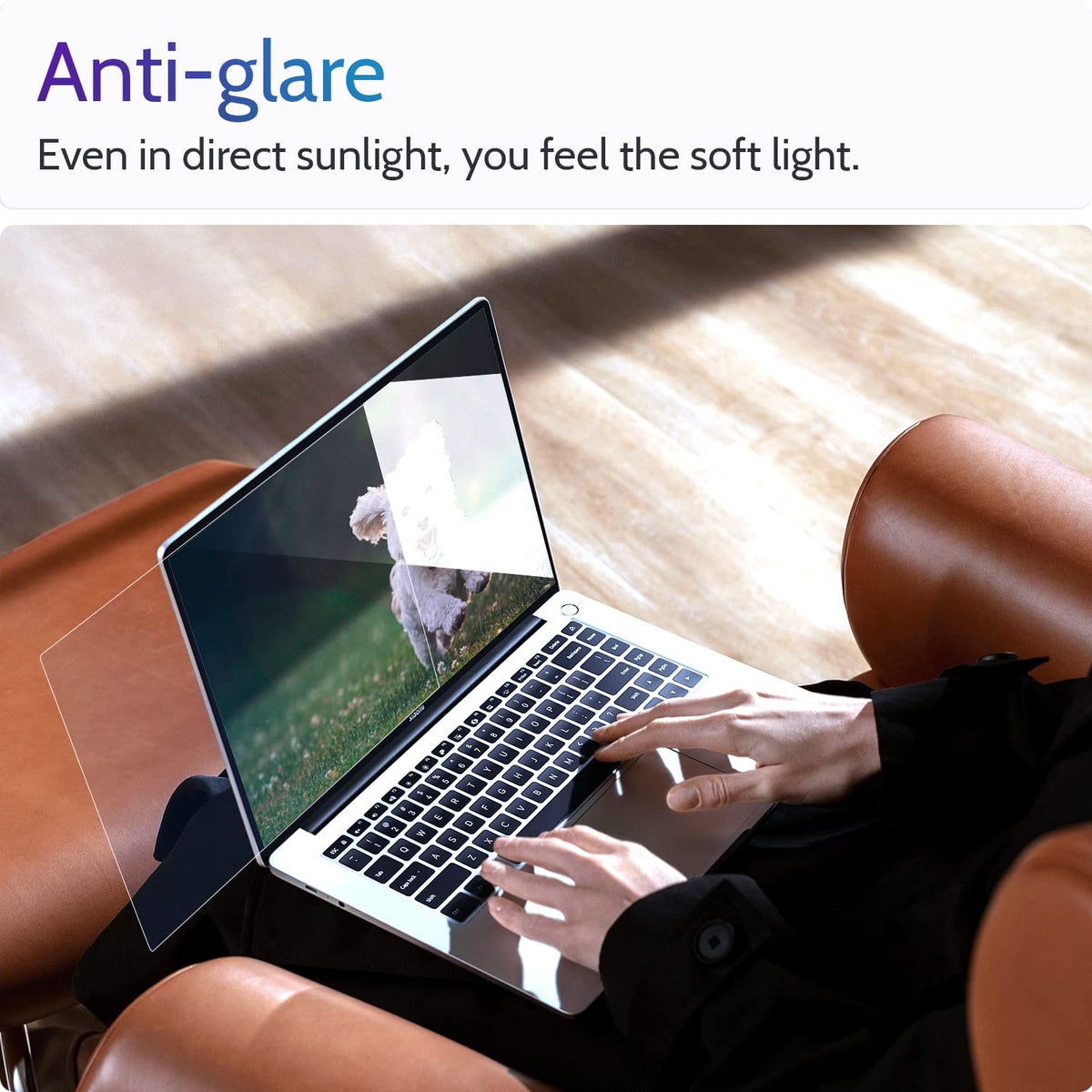 Peslv ultra-thin blue light blocker preserves screen clarity