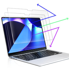 Peslv anti blue light screen protector for MacBook Air 13.6 reduces eye strain