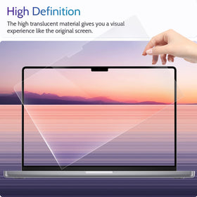 Peslv Japanese base screen protector for 14 inch MacBook Pro delivers ultra thin protection