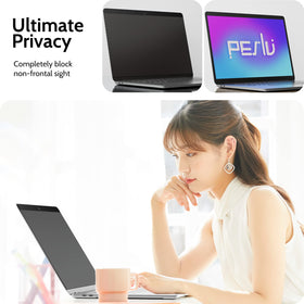 Peslv lifestyle cafe working scene showing public privacy benefit