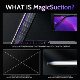 Peslv MagicSuction edge strips close-up showing easy installation benefit
