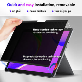 Peslv matte texture close-up reducing glare and improving viewing comfort