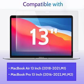 Peslv cleaning kit for MacBook 13-inch screen protector keeps surface pristine during application