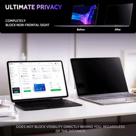 Peslv sliding camera cover attached showing webcam privacy protection benefit