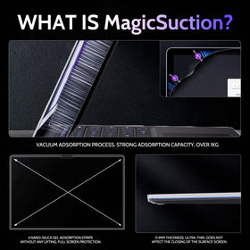 Peslv textured anti-glare surface reducing reflections and improving comfort