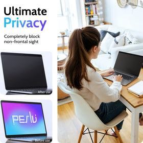 Peslv integrated webcam cover detail showing privacy control benefit