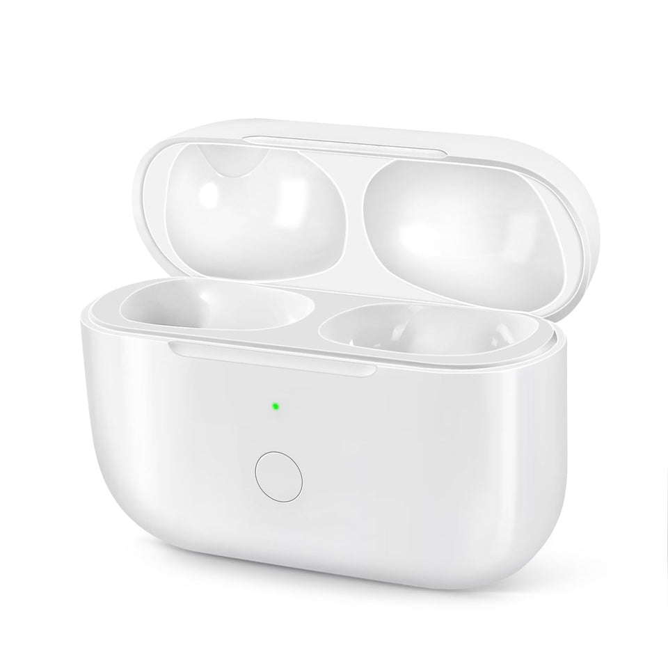 PestProfi AirPod Pro 2/1 charging case with Bluetooth sync button for easy pairing