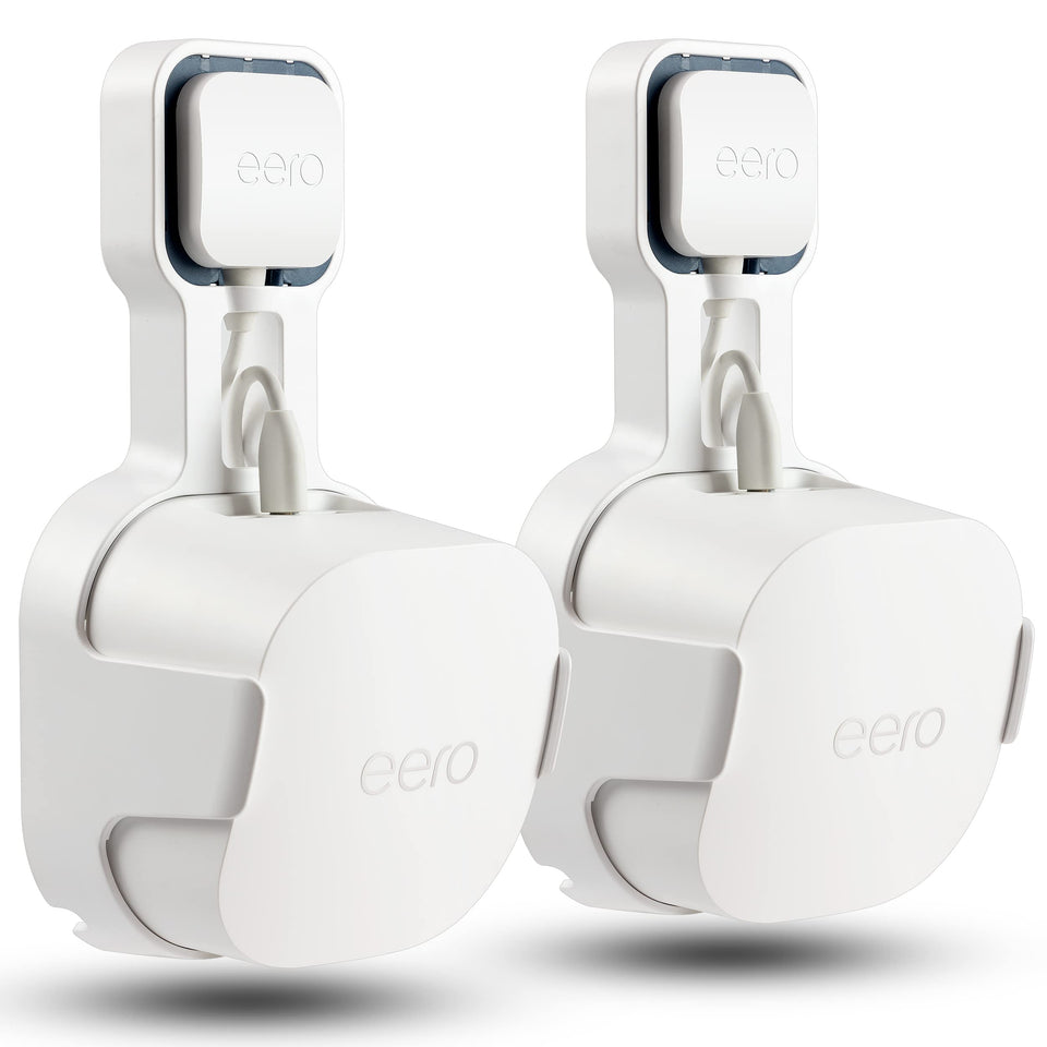 PETIMETI wall mount with cord groove for neat cable management and tidy setup