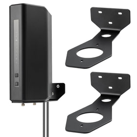 PETIMETI Nighthawk wall mount side view secures router high for a cleaner setup