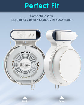 PETIMETI wall mount bracket for Deco BE3600/BE5000 with organized placement