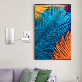 PETIMETI wall mount protects router from pets and kids.