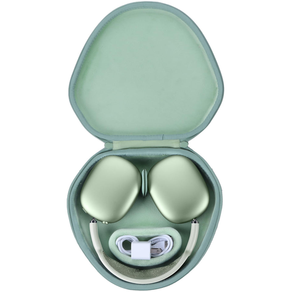 Peyyargo hard case with sleep mode bottom magnet keeps AirPods Max secure on the go