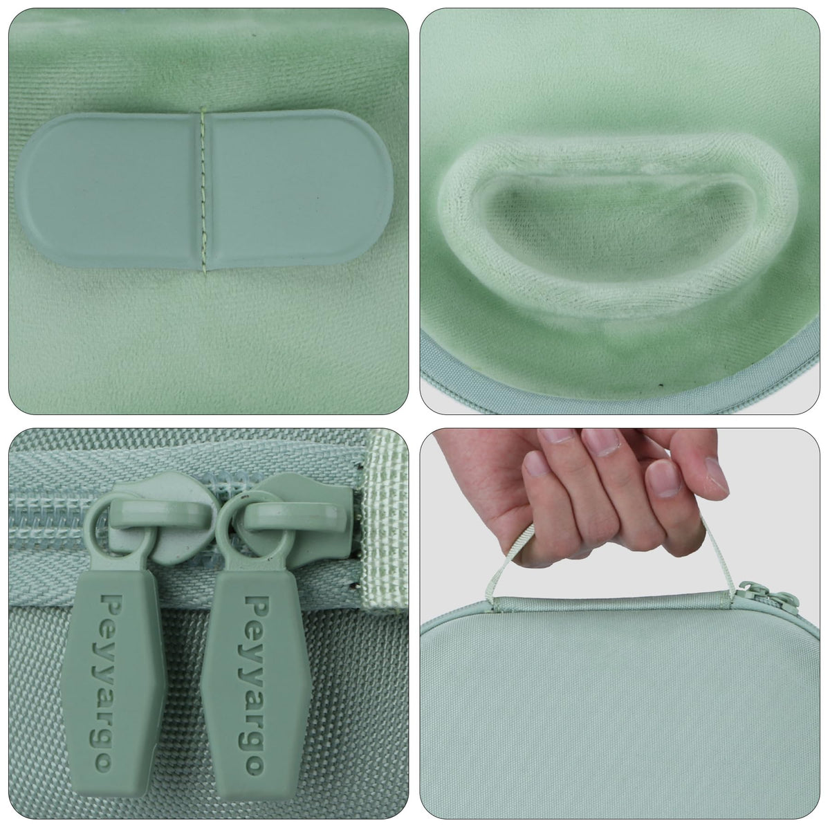 Peyyargo splash-proof design guards gear during daily use