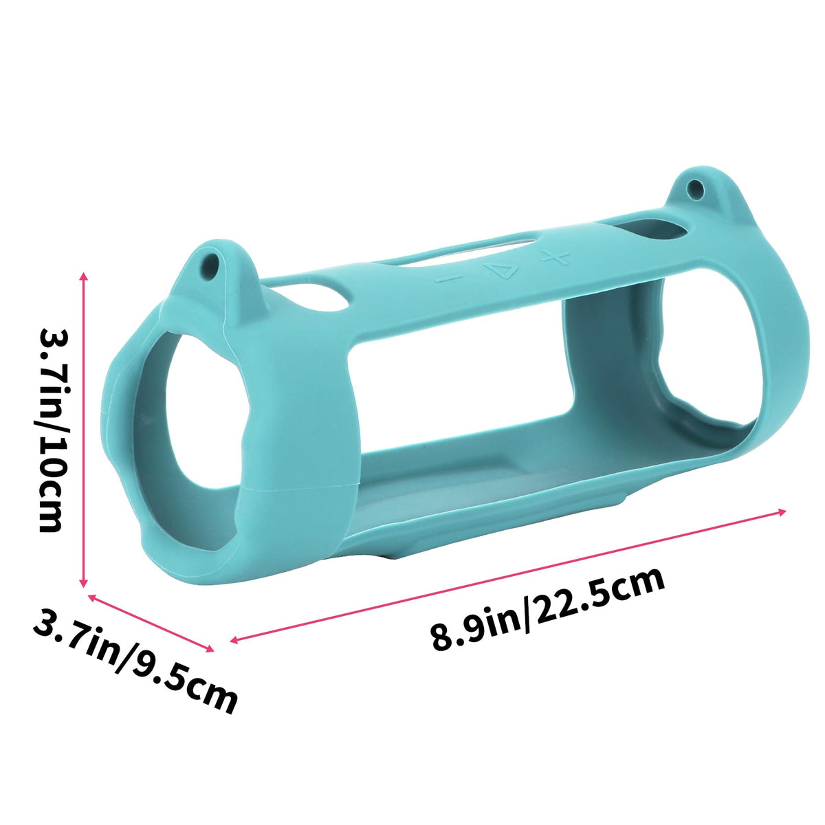 Color-consistent teal Peyyargo Charge 6 silicone cover for consistent visuals
