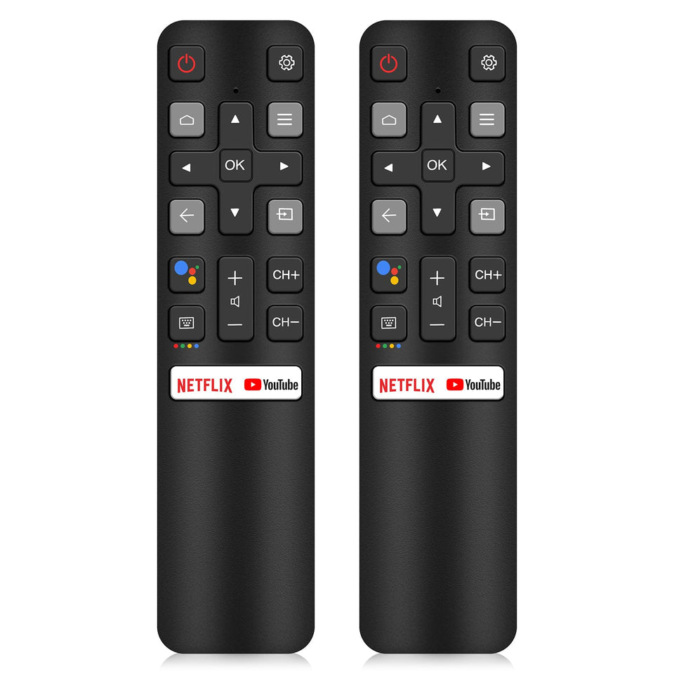 PGLYOUNI remote front view showing full button layout and easy navigation