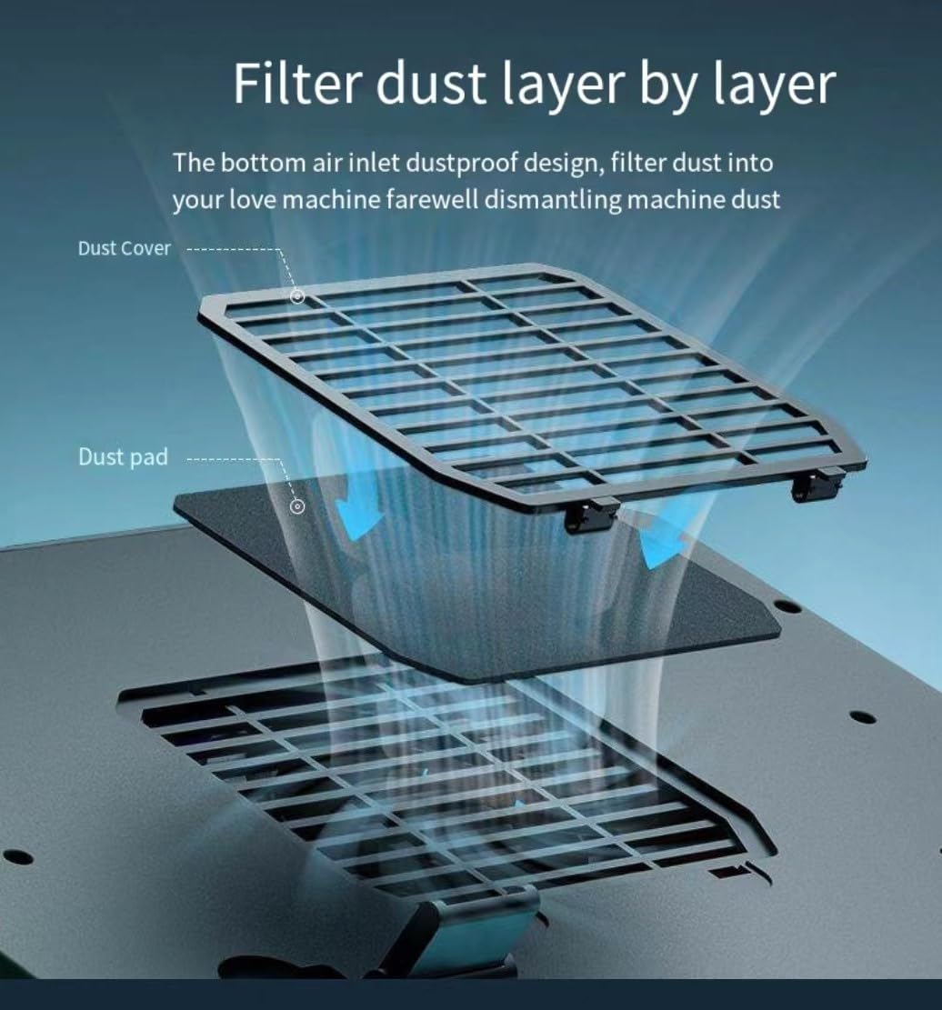 PHAPPY cooling pad note explains noise considerations at high speeds.