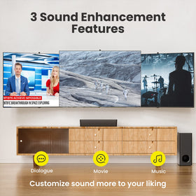 Pheanoo P15 wall mount-ready design for space-saving placement