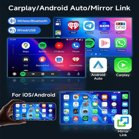 PHEZEN GPS navigation supports offline and online maps on Ford F-150