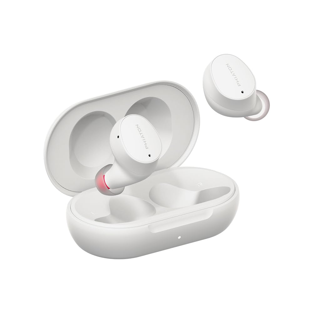 Phiaton Bonobuds Lite case front view, portable charging companion.
