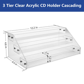 Philbinden side profile of rack displaying tiered cascading design benefit