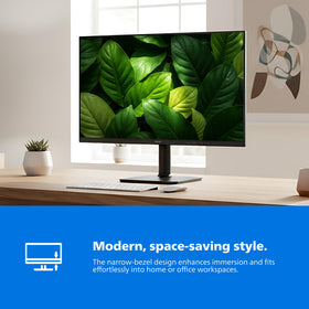 PHILIPS 22E2N1100 Ultra-Slim Bezel enables seamless multi-monitor setups.
