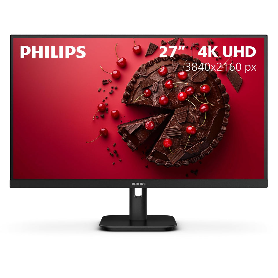 Philips 27E1N1800A 4K IPS display for crisp detail in editing and design