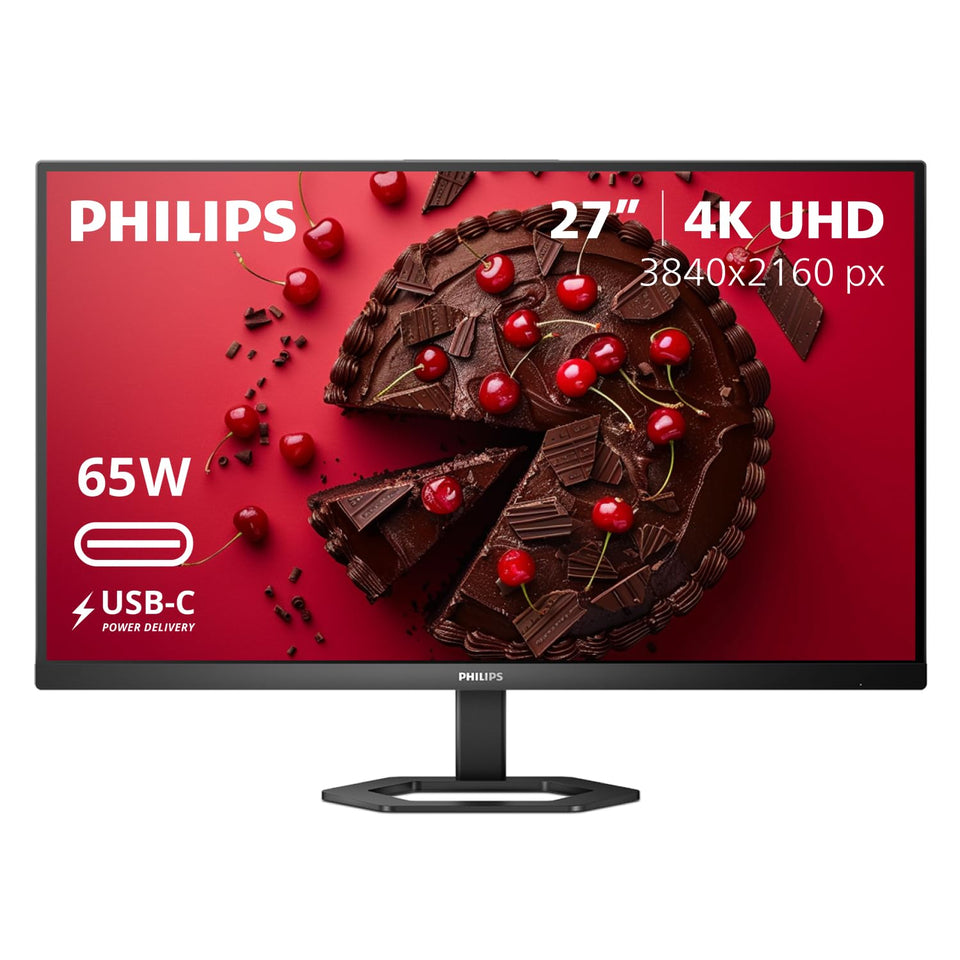 PHILIPS 27E1N5900R ultraclear 4K panel for sharp work and immersive viewing