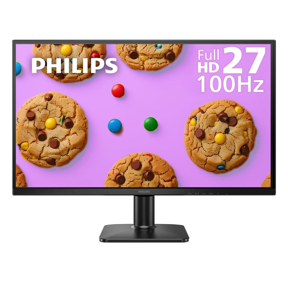Philips 27E2N1100 clarity delivers crisp Full HD visuals for work and media.