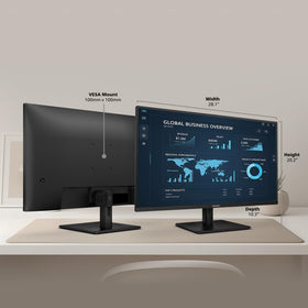 Philips 32E1N1100L HDMI and DisplayPort connectivity for versatile setup
