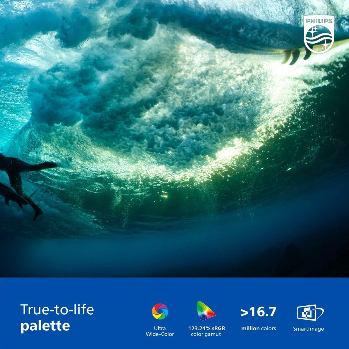 Philips 34E1C5600HE Windows Hello webcam enables fast login and secure access.