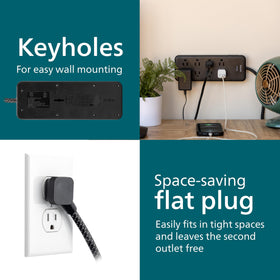 Dorm-friendly Philips Adapt surge protector powers multiple devices at once