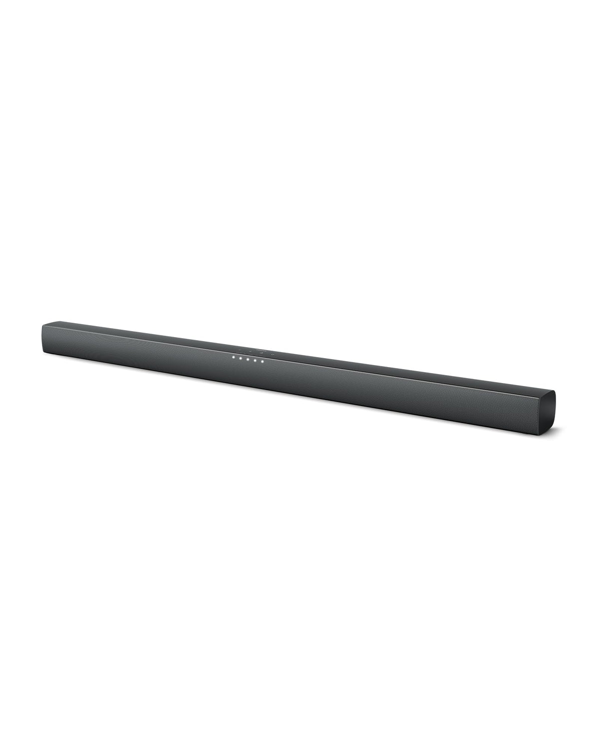 Philips B4208 soundbar front view: compact and powerful TV audio.